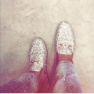 gucci princetown glitter slipper